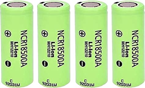 StoveFire 18500 Battery IMR 18500 Rechargeable Li Ion Battery 2000mAh