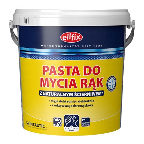 Pasta BHP do mycia rąk Eilfix 10 L WYDAJNA 101 10 za 155 zł z Poznań