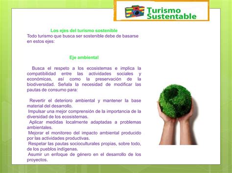 Turismo Sustentable Ppt