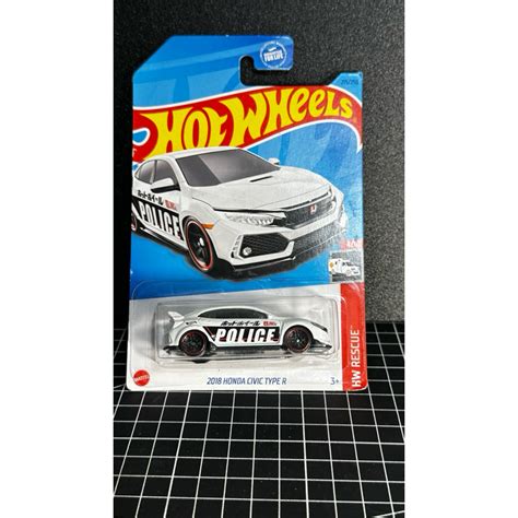 Honda Civic Type R Police Hot Wheels Shopee Philippines