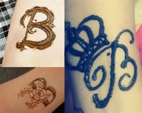 Stunning Mehndi Designs For Each Alphabet Fabbon