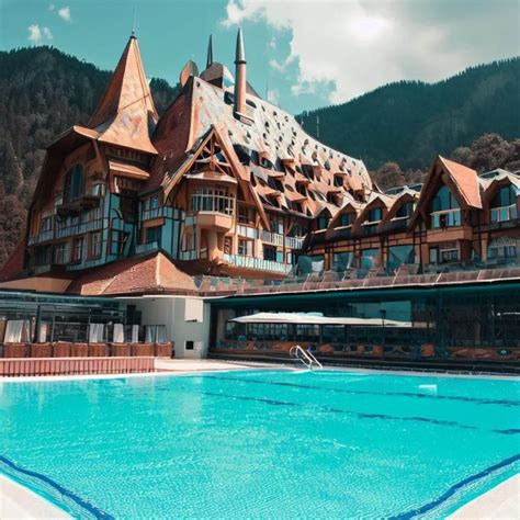 Hotel Bra Ov Cu Piscin Interioar Hotelvector