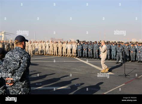 U S Marine Corps Maj Gen Carl E Mundy III Task Force 51 Commander