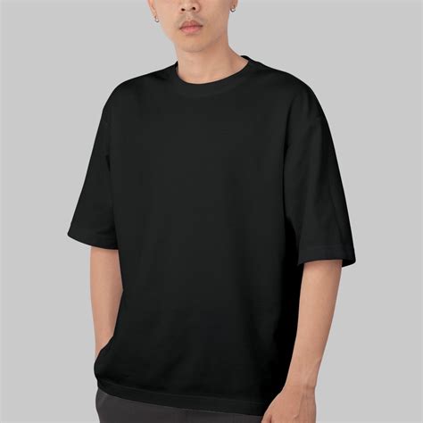 Buy Black Oversized T Shirt For Men Online In India