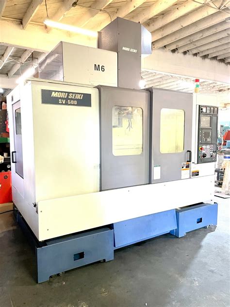 2000 Mori Seiki SV 500 B 40 CNC Mill Machining Center 40 X20 Fanuc