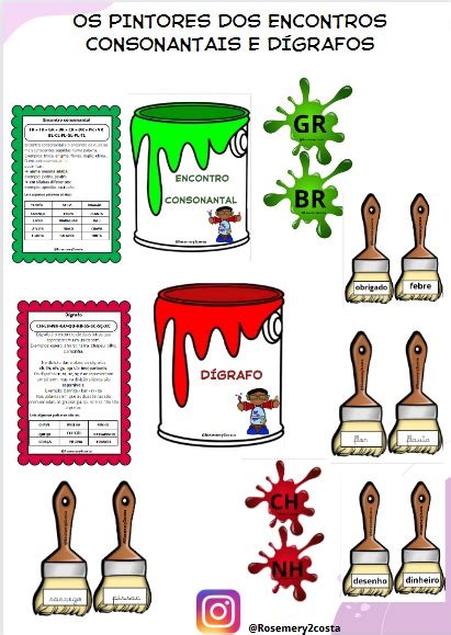 Encontros Consonantais E D Grafos Rosemery Santos Da Costa Hotmart