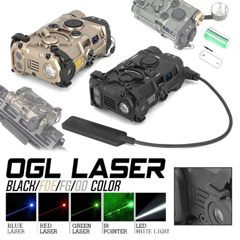 metal cncden yapilmis airsoft lazer pointer icin taktik ogl lazer sight