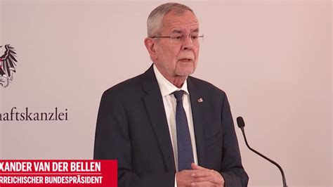 Weltklimakonferenz Cop26 Van Der Bellen Verabschiedete Jugend Oe24 Tv