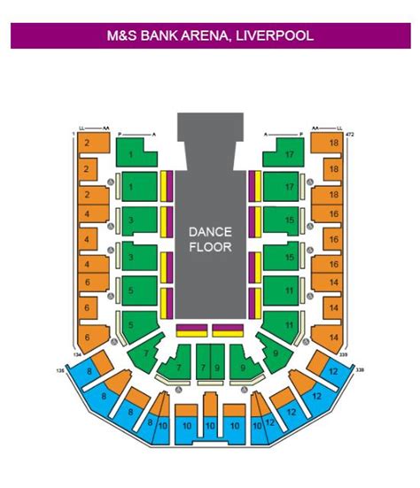 D Megan Gonzales Liverpool Echo Arena Seating Plan Strictly Come Dancing