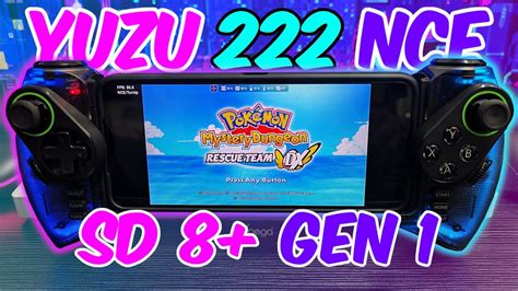 Yuzu Emulator Android Pok Mon Mystery Dungeon Rescue Team Dx Sd