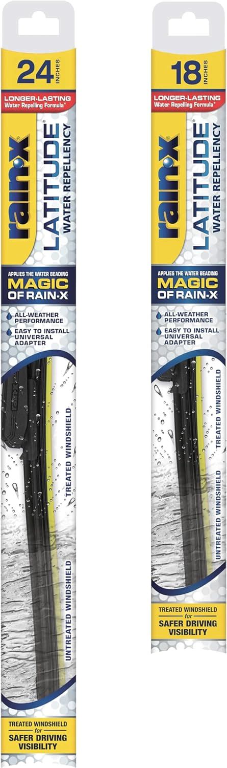 Amazon Rain X Latitude In Water Repellent Wiper Blades