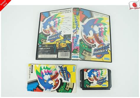 Sonic Spinball Genesis Sega Megadrive From Japan Ebay