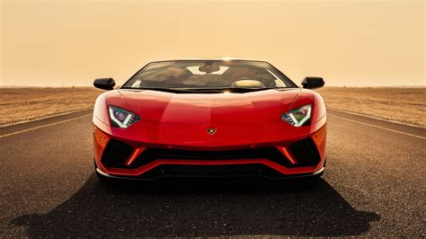 Lamborghini Aventador S Roadster 4K