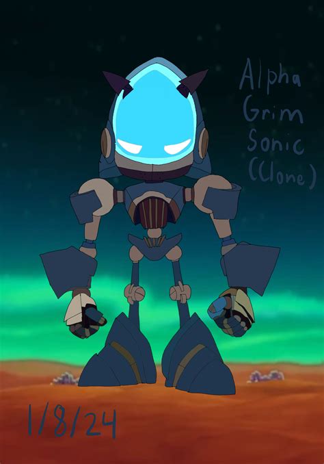 Alpha Grim Sonic Clone By Nicosebas2322 On Deviantart