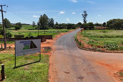 Obras Do Asfalto Novo Vida Nova J Est O Em Andamento Em Cidades Do