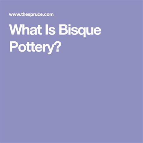 What Is Bisque Pottery Bisque Pottery Bisque Pottery