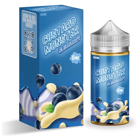 Monster Vape Labs Custard Monster Blueberry 100ml Vape Inc