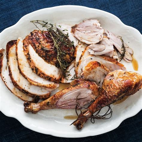 Herb-Roasted Turkey Recipe | Bon Appétit