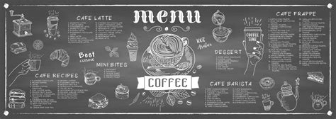 Coffee House Menu Restaurant Cafe Menu 2037232 Vector Art At Vecteezy