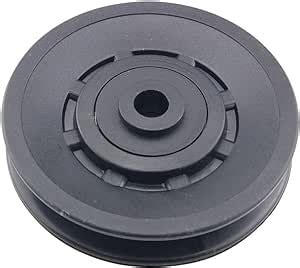 Amazon Zczqc Black Mm Nylon Universal Bearing Pulley Wheel For