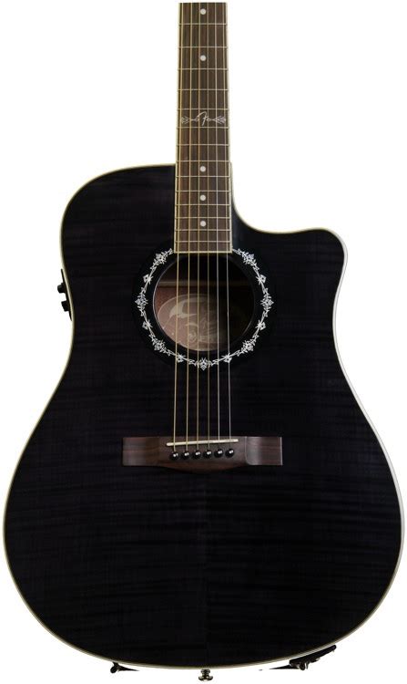 Fender T Bucket Ce Black Flame Maple Sweetwater