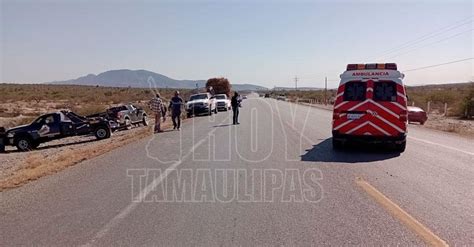 Hoy Tamaulipas Accidentes En Tamaulipas Se Les Revienta La Llanta Y