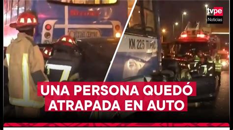 El Agustino Dos Personas Gravemente Heridas Tras Accidente De Tr Nsito