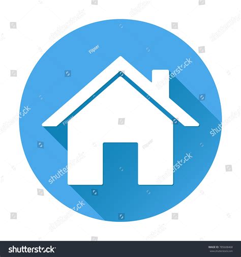 House Icon Blue