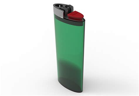 Simple Lighter 3d Model Free 3d Model 3d Printable Cgtrader