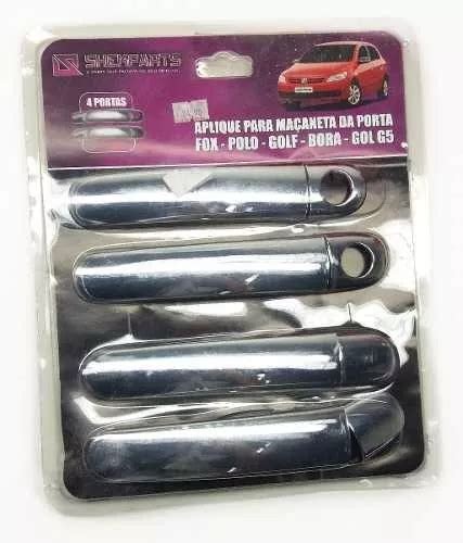 Kit Aplique Maçaneta Cromado Fox Polo Golf Bora Gol G5 MercadoLivre