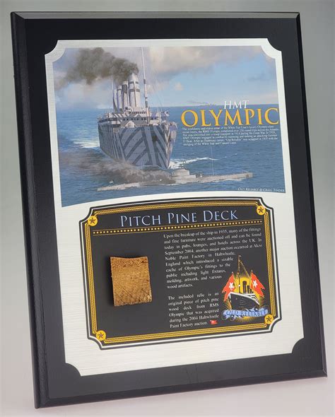 White Star Line Rms Hmt Olympic Plaque Full Color Etsy Singapore