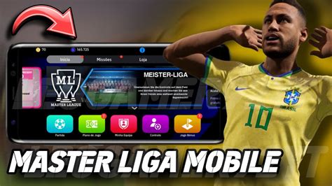 Efootball Mobile Master Liga Novidades Youtube