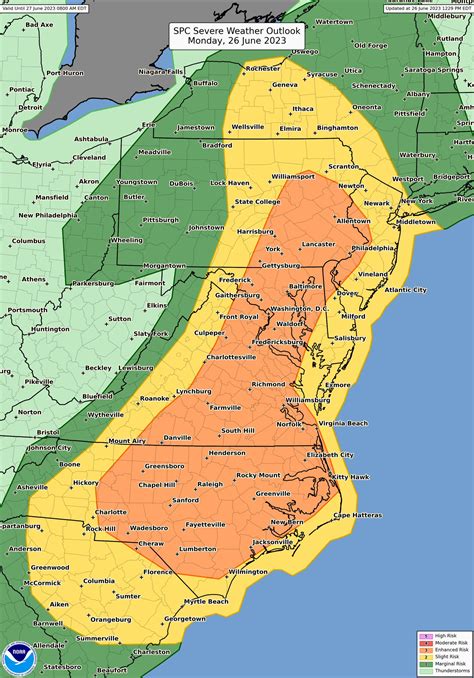 Nws Storm Prediction Center On Twitter There Is An Enhanced Risk Of Severe Weather For Parts