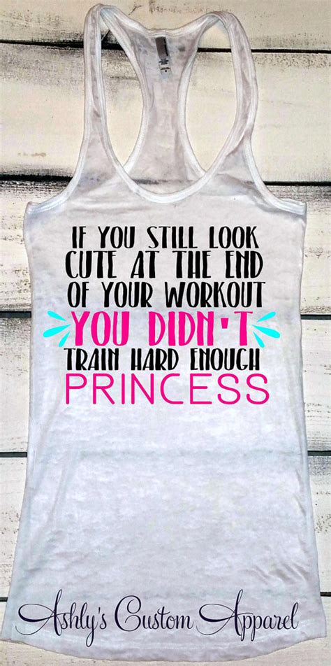 Training Tank Funny Workout Tank Womens Fitness Etsy Funny Workout