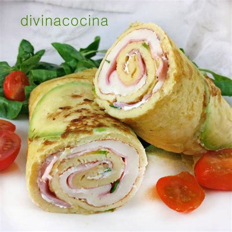 Rollitos De Tortilla Muchas Ideas Receta De DIVINA COCINA