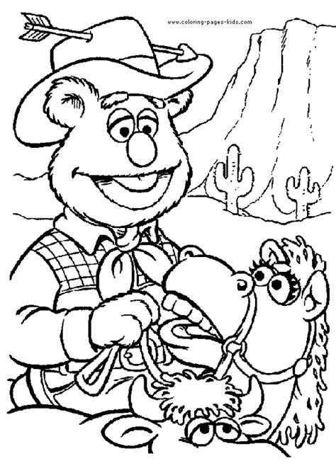 The Muppet Show Color Page Cartoon Coloring Pages For Kids