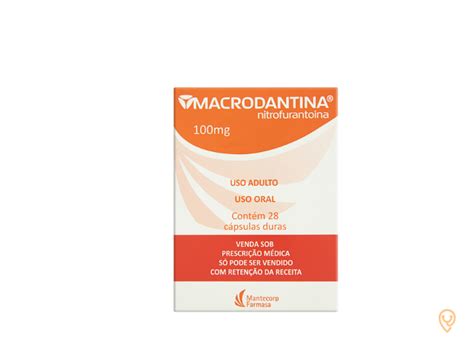 Bula Do Macrodantina 100mg 28 Capsulas CliniGuia