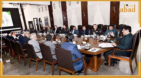 chief minister sindh syed murad ali shah meets  abad delegation led