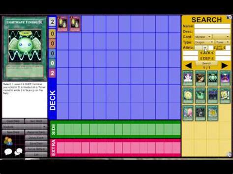 How To Make A Deck On Dueling Network Youtube
