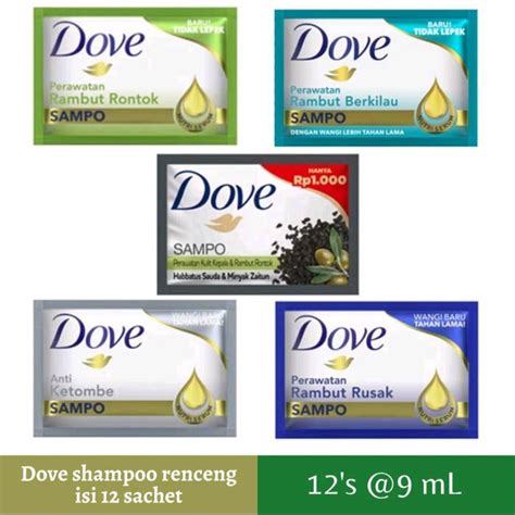 Jual Shampoo Dove Shampoo Rencengan Dove Renteng Dove Shampoo