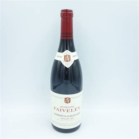 【未使用に近い】ドメーヌ フェヴレ シャンベルタン クロ ド ベーズ グラン クリュ 2010 750ml Domaine Faiveley