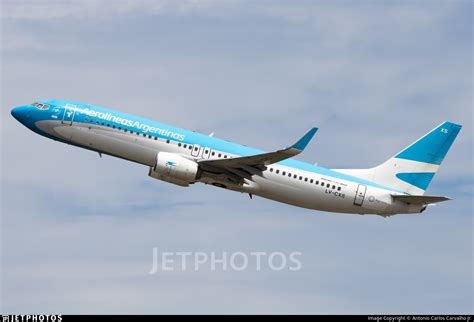 LV CXS Boeing 737 81D Aerolíneas Argentinas Antonio Carlos