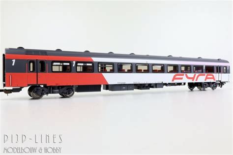 Piko 97635 NS HiSpeed ICR Rijtuig Fyra Benelux 1e Klas 2 Pijp Lines