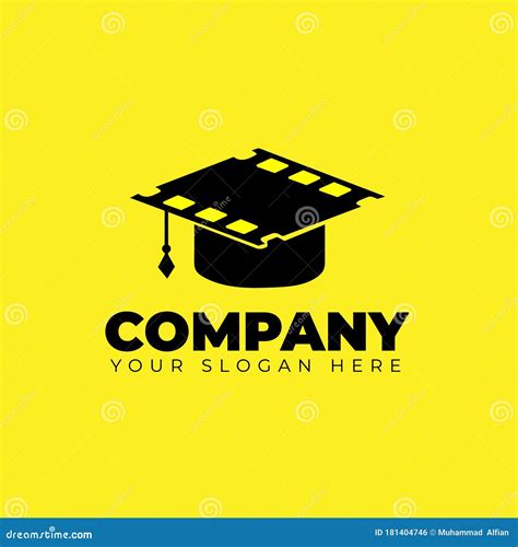 Skill Academy Film Roll Strip Logo, Simple Conceptual Logo. Monogram ...