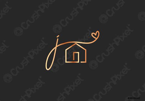 Luxury Real Estate Logo Design Vector Template Stock Vector 4869642 Crushpixel