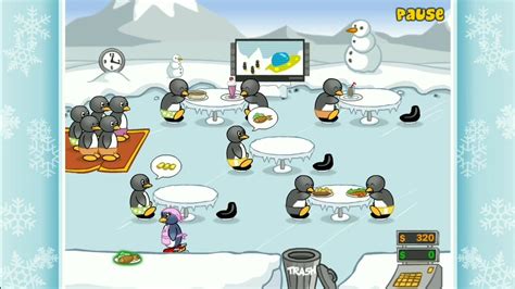 Restaurante Dos Pinguins - Penguin Diner (Day 18) Jogo do Restaurante dos Pinguins - YouTube