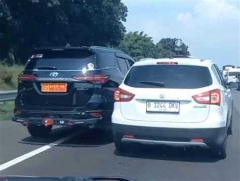 Viral Pengemudi Fortuner Arogan Ngaku TNI Mobilnya Ternyata Milik