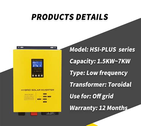 China Customized Hsi Plus Solar Inverter Manufacturers Suppliers Factory Buy Discount Hsi