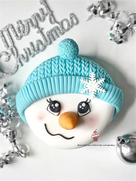 Snowman Cake Tutorial Cakesdecor