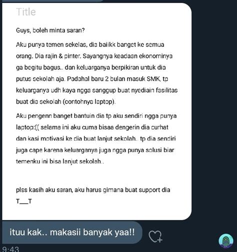 TanyarlㅡDilarang Rep LINK AFF on Twitter T i t i p a n makasih